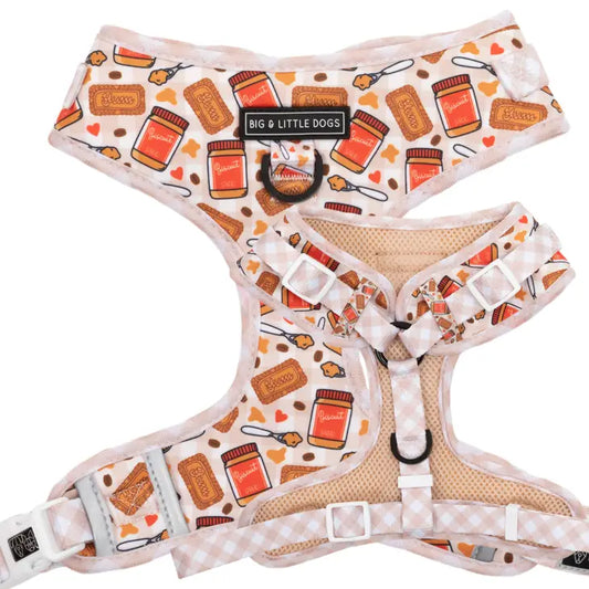 ADJUSTABLE DOG HARNESS: Biswoof Crunch