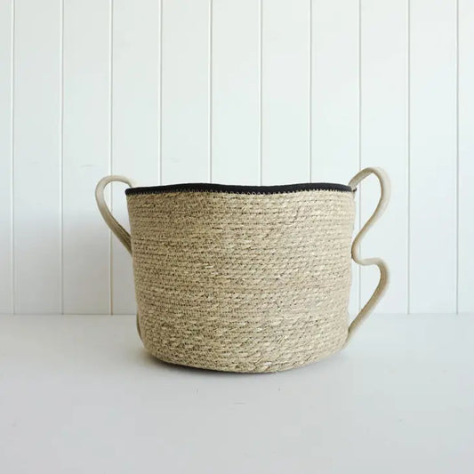 Basket - Sissy - Seagrass - Natural - 46x23x34cm