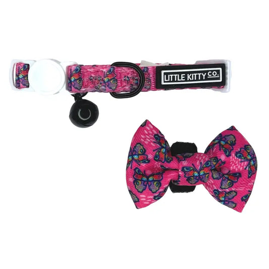 CAT COLLAR & BOW TIE: Flutterly Fab