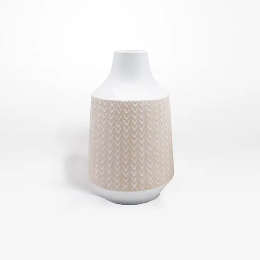 Ceramic Vase - Blush- 17x17x28cm