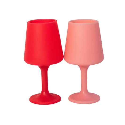 Cherry + Blush | Swepp | Silicone Unbreakable Wine Glasses (NEW)