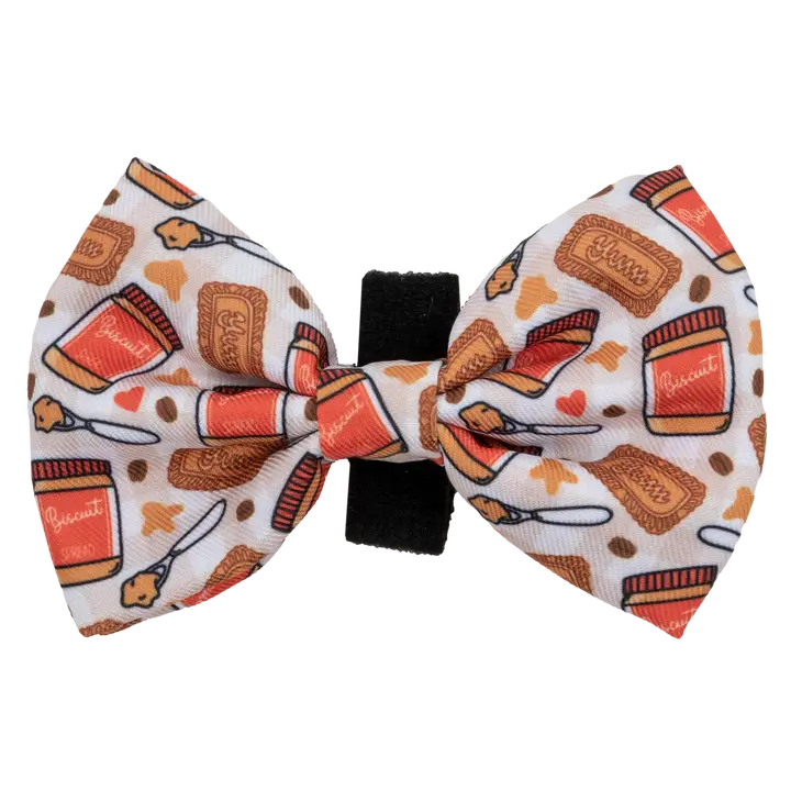 DOG COLLAR & BOW TIE: Biswoof Crunch