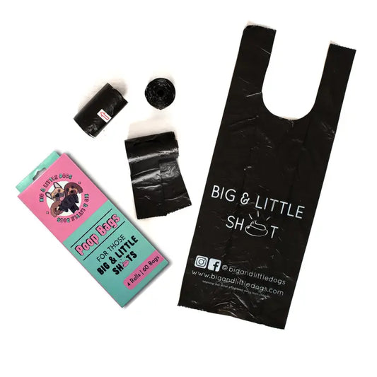 Dog Poop Bag Refills: Big & Little Sh#T