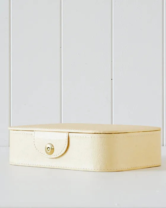 Jewellery Box - Jackson - Butter - 21x6x15cm