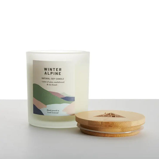 Ocoee House Ltd - Winter Alpine, Soy Candle  (Made in Loch Lomond, Scotland)