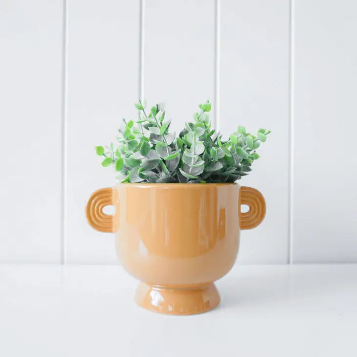 Pot Planter - Cup - Rust - 16x11x10