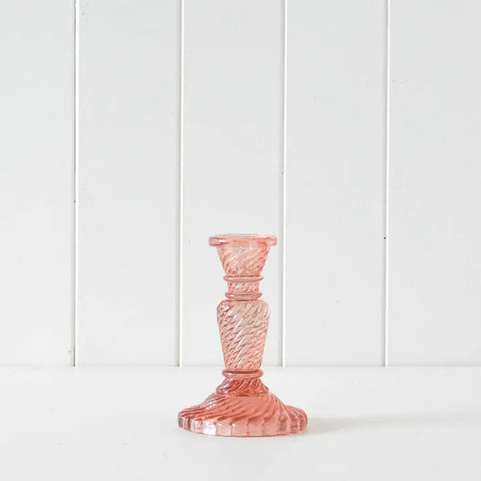 Stick Candle Holder - Fontana - Warm Peach - Small - 11x15x11cm