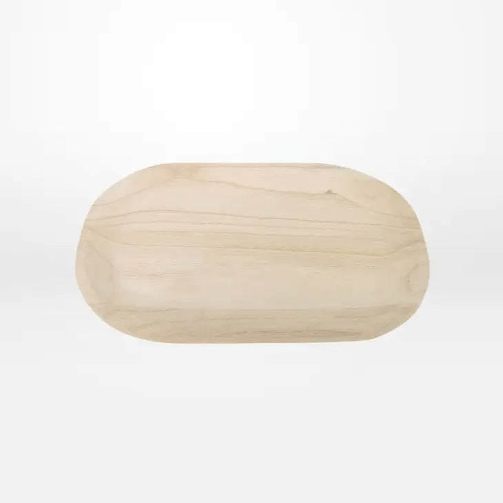 Timber Tray - Kadavu - Natural - 40x3x25cm