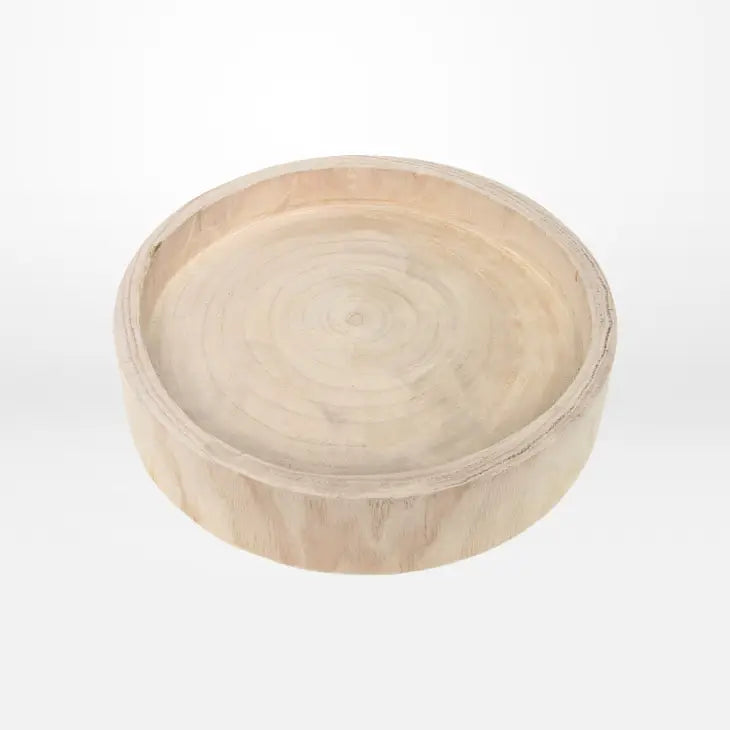 Timber Tray - Nomuka - Natural - 33x7.5x33cm