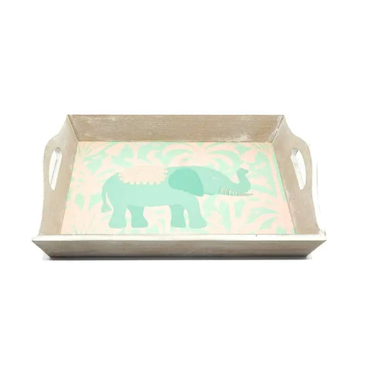 Tray - Eli's Adventure - White Wash - Large - 40x8x30