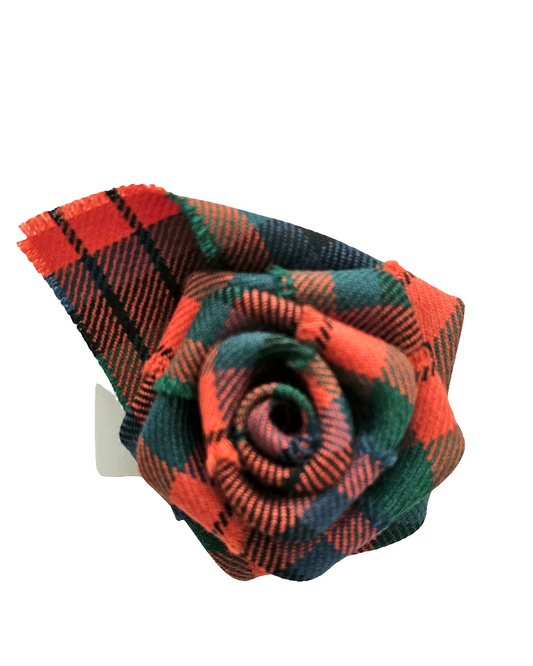 Scottish Tartan Brooch